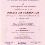 College Day Celebration Invitation