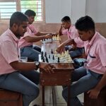 Interclass Chess Tournament at St Philomena P.U. College, Puttur