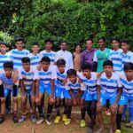 St Philomena P.U.College bags Runners up trophy in the Taluk Level Football Tournament