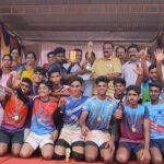 St Philomena P.U.College ,Puttur bags the Winners Trophy in the Taluk Level Kabaddi Tournament.