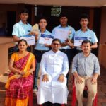 St Philomena P.U.College, Puttur won Second Prize in Science Model making competition.