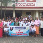 Junior Red Cross Unit visits Anandhashrama,the Old Age Home