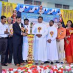 Inauguration of  Student Council, Clubs and Associations 2023-24 at St Philomena P.U.College , Puttur .