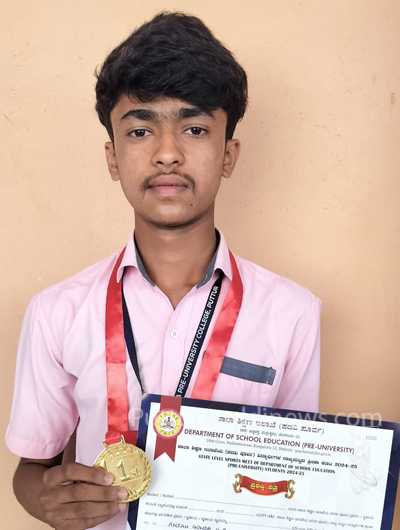 ಟೆನ್ನಿಕಾಯ್ಟ್ ಸ್ಪರ್ಧೆ: ಫಿಲೋಮಿನಾ ಪ.ಪೂ. ಕಾಲೇಜಿನ ಅಂಜನ್ ಗೌಡ ಜೆ.ಬಿಗೆ ರಾಜ್ಯ ಮಟ್ಟದಲ್ಲಿ ಪ್ರಶಸ್ತಿ