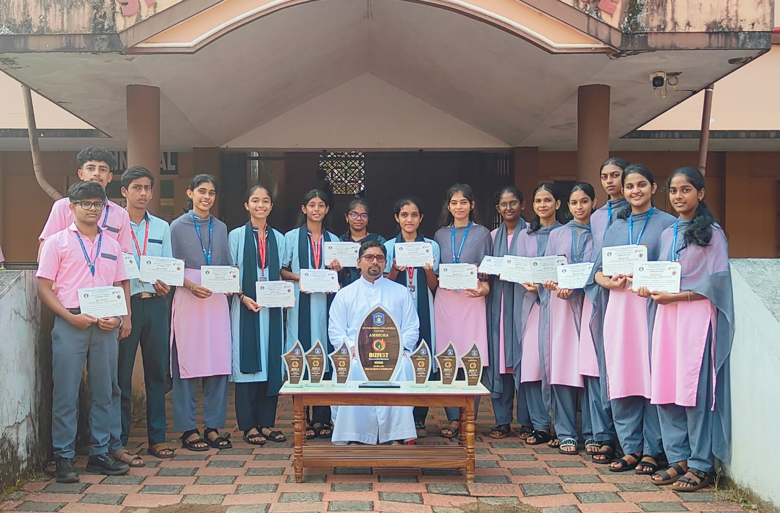 Overall Championship at AMBIORA Inter College  Commerce fest -2026